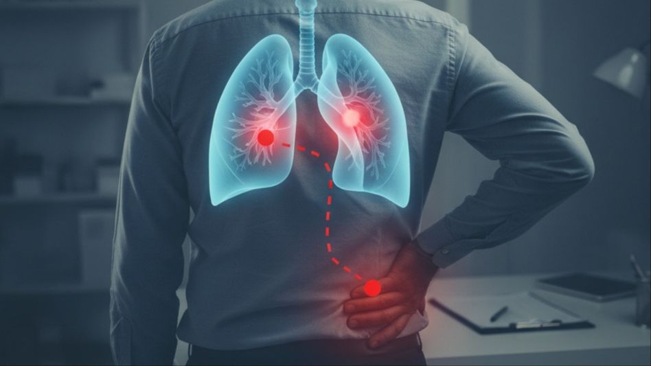 রোজ পিঠে ব্যথা হয়? ফুসফুসে ক্যান্সারের লক্ষণ হতে পারে, অঙ্কোলজিস্ট জানালেন রোজ পিঠে ব্যথা হয়? ফুসফুসে ক্যান্সারের লক্ষণ হতে পারে, অঙ্কোলজিস্ট জানালেন