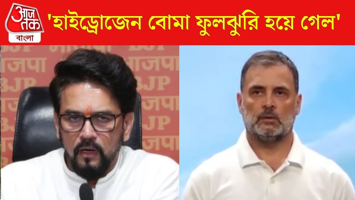 'নেপালের মতো অবস্থা তৈরি করতে চাইছেন রাহুল,' বড় অভিযোগ করলেন BJP-র অনুরাগ