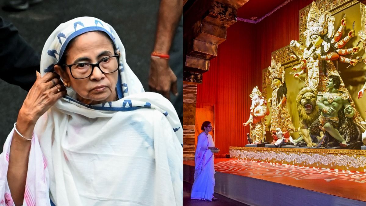 ‘হিজাব পরে পুজো উদ্বোধনের ফল...’, কলকাতার জল-যন্ত্রণা নিয়ে মমতাকে নিশানা BJP-র