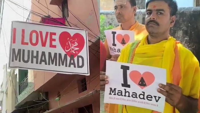 পোস্টার যুদ্ধে 'মহম্মদ' ও 'মহাদেব' ভক্তরা!