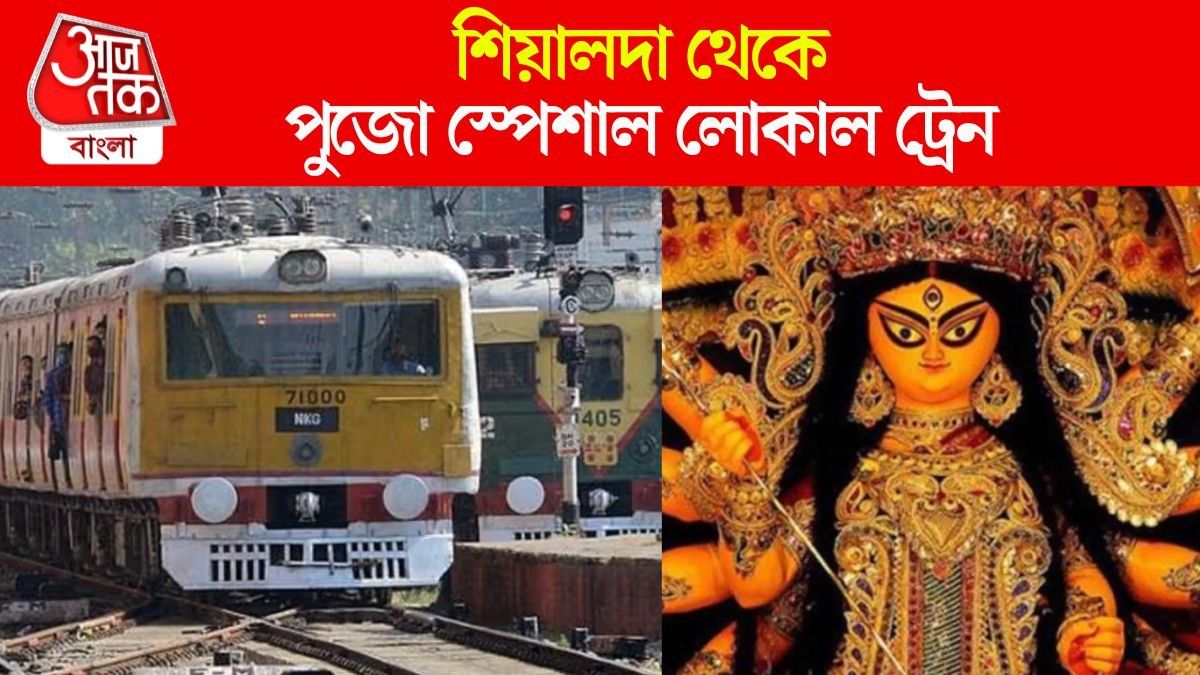 শিয়ালদায় ৩১টি পুজো স্পেশাল ট্রেন, ঠাকুর দেখে মাঝরাতেও নিশ্চিন্তে বাড়ি, টাইম টেবিল রইল
