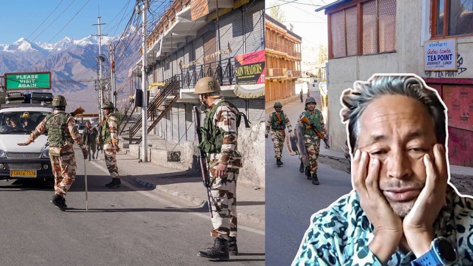 আজও লেহতে কার্ফু, ওয়াংচুক গ্রেফতারের পরে কী পরিস্থিতি লাদাখে? আজও লেহতে কার্ফু, ওয়াংচুক গ্রেফতারের পরে কী পরিস্থিতি লাদাখে?