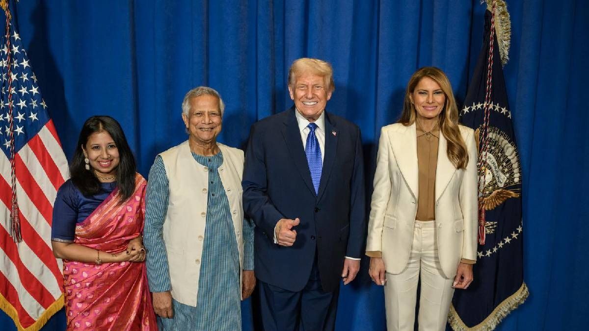 ইউনূস ও ট্রাম্পের পরিবারের মাখোমাখো ছবি VIRAL, বাংলাদেশের বন্দর, এয়ারপোর্ট দখলে এগিয়ে গেল আমেরিকা?