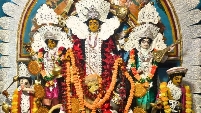 বারাণসীর পুরানা বাটির ২৬০ বছরের দুর্গাপুজো