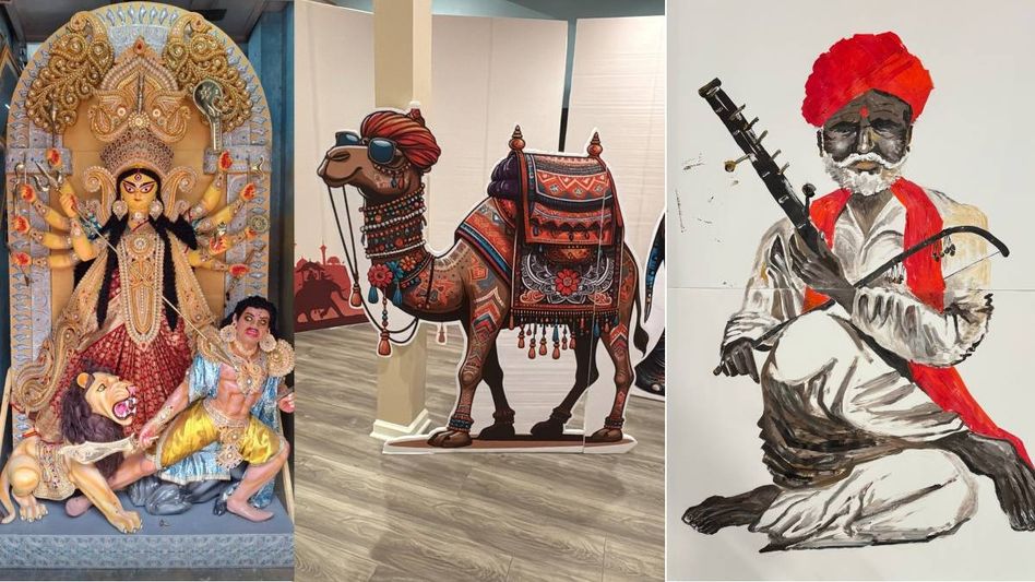 মার্কিন মুলুকে এক টুকরো রাজস্থান, ত্রিনয়নীর দুর্গাপুজো ঘিরে আগ্রহ তুঙ্গে মার্কিন মুলুকে এক টুকরো রাজস্থান, ত্রিনয়নীর দুর্গাপুজো ঘিরে আগ্রহ তুঙ্গে