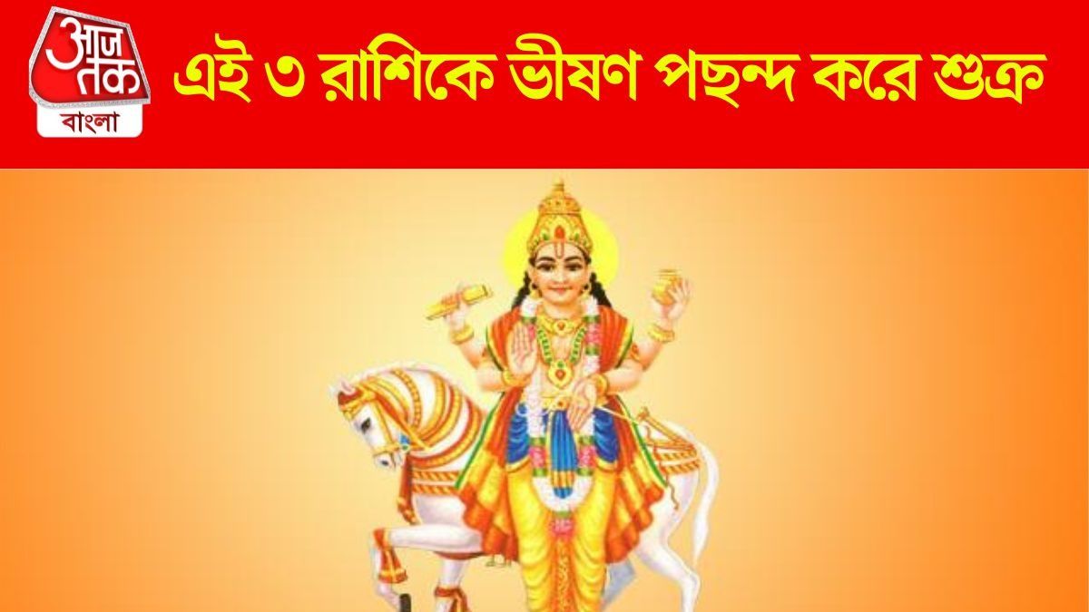 শুক্রের অপার কৃপা এঁদের ওপর, মা লক্ষ্মীর সুনজরে ৩ রাশির সুখী জীবন