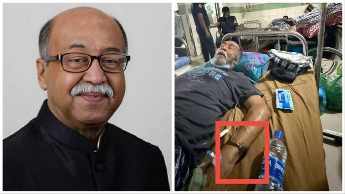 হাসিনার সহকারীর হাতকড়া পরা অবস্থায় মৃত্যু? বাংলাদেশের প্রাক্তন মন্ত্রীর ছবিতে অস্বস্তিতে ইউনূস সরকার