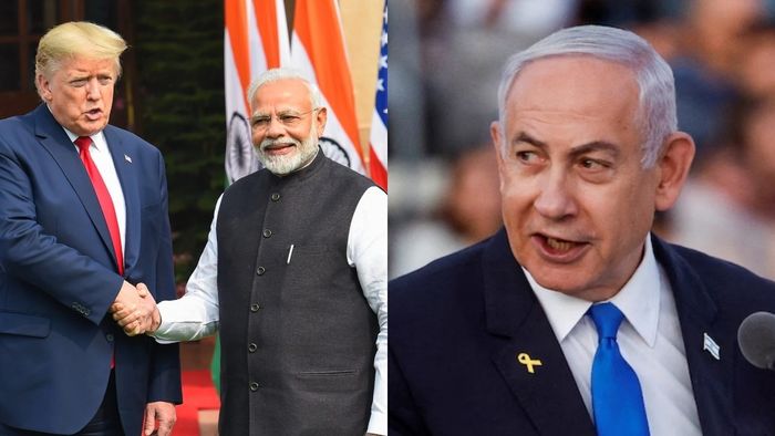 নরেন্দ্র মোদী, ডোনাল্ড ট্রাম্প, বেঞ্জামিন নেতানিয়াহু