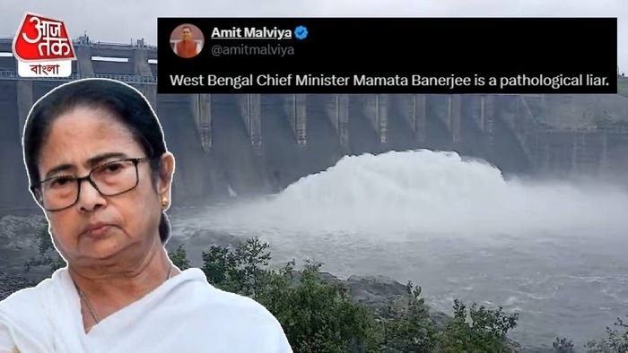 'উনি মিথ্যা বলছেন,' DVC র জল ছাড়ার সবটাই জানে রাজ্য, বিস্ফোরক দাবি অমিত মালব্যর।