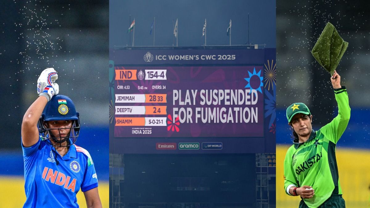 ভারতের দীপ্তির মুখের সামনে স্প্রে পাকিস্তানের সানার, আচমকা ম্যাচ বন্ধ কেন?