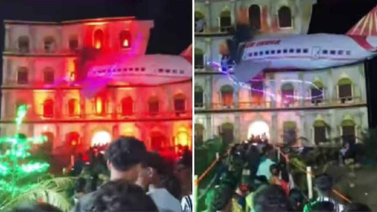 হুগলিতে পুজোর থিম এয়ার ইন্ডিয়ার দুর্ঘটনা, 'এত মর্মান্তিক বিষয় কেন?' বাড়ছে ক্ষোভ