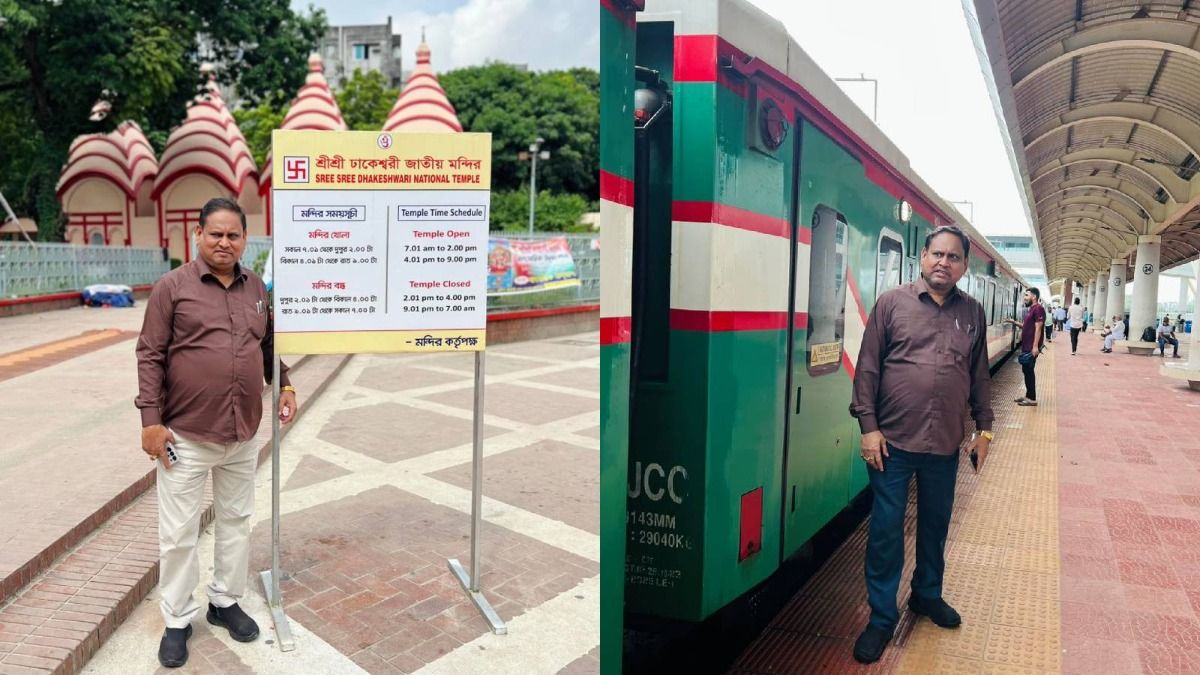 TMC MLA হুমায়ুন হঠাত্‍ বাংলাদেশে, দুর্গাপুজো দেখে আপ্লুত, ভূয়সী প্রশংসা