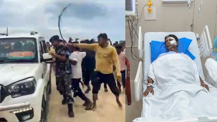 বিজেপি সাংসদ খগেন মুর্মুর উপর হামলায় গ্রেফতার