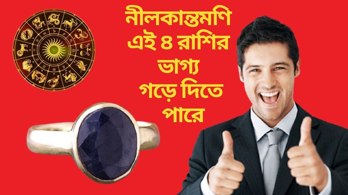 এই ৪ রাশিকে রাজা বানিয়ে দেয় নীলা, শনিদেবের কৃপায় সব কাজে মেলে সাফল্য