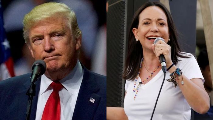 ডোনাল্ড ট্রাম্প, মারিয়া কোরিনা মাচান্দো