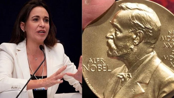 শান্তিতে নোবেল পেলেন মারিয়া মাচাদো।-ফাইল ছবি