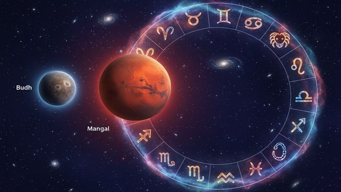 মঙ্গল-বুধ সংযোগ ২০২৫