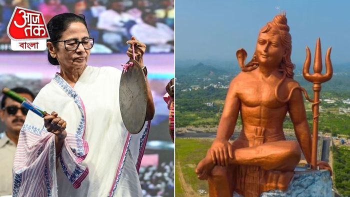 mamata banerjee and shiv mandir