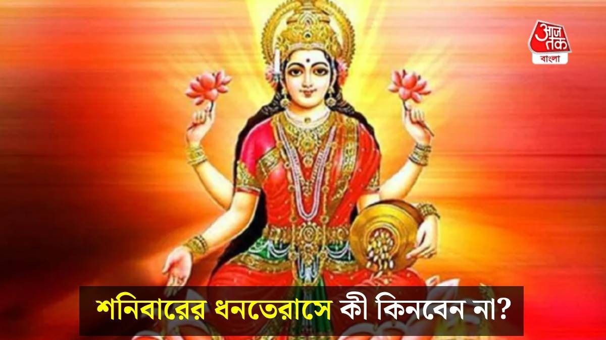 শনিতে ধনতেরাস, ঘরে আনবেন না এই ২ জিনিস, ঘর ছেড়ে পালাবে লক্ষ্মী