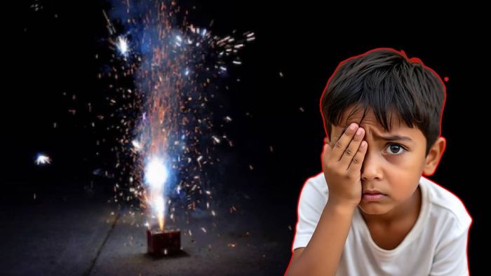 বাজির থেকে বাচ্চার চোখ বাঁচান