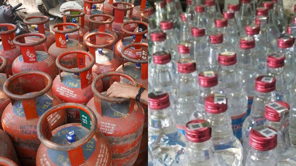 পুরুলিয়ায় lPG সিলিন্ডারের ভিতরে লুকিয়ে মদ পাচার, হাতেনাতে ধরলেন মহিলারা পুরুলিয়ায় lPG সিলিন্ডারের ভিতরে লুকিয়ে মদ পাচার, হাতেনাতে ধরলেন মহিলারা