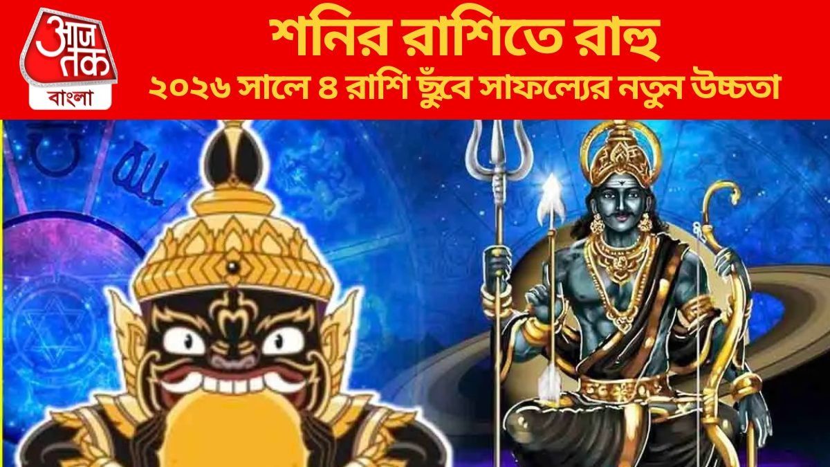 রাহু  ২০২৬ সালে কপাল খুলবে ৪ রাশির, জীবনে নিয়ে আসছে সমৃদ্ধি রাহু  ২০২৬ সালে কপাল খুলবে ৪ রাশির, জীবনে নিয়ে আসছে সমৃদ্ধি