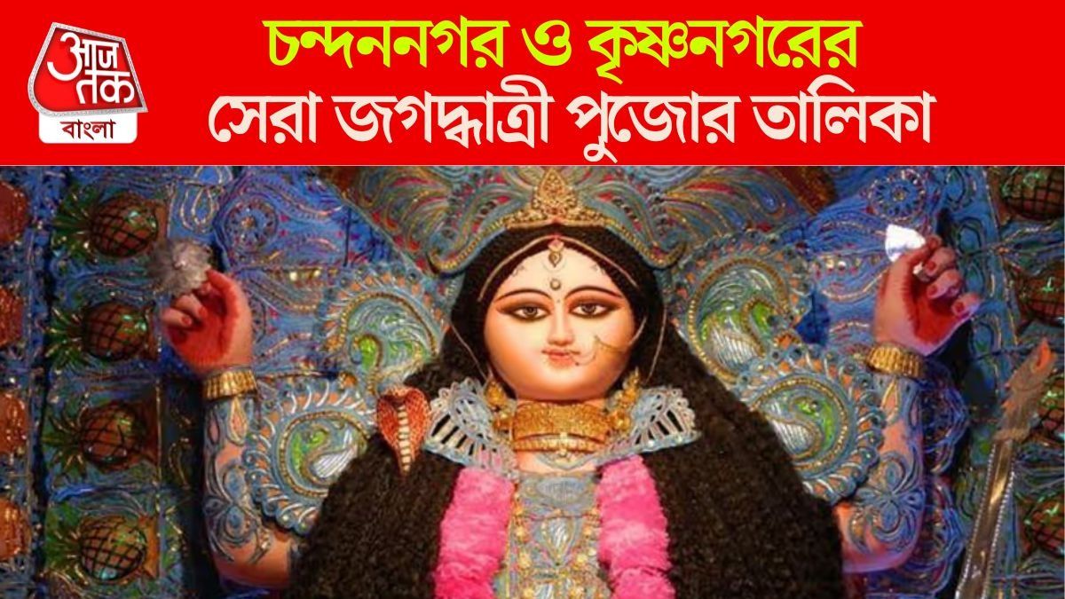সেরা জগদ্ধাত্রী পুজোর তালিকা