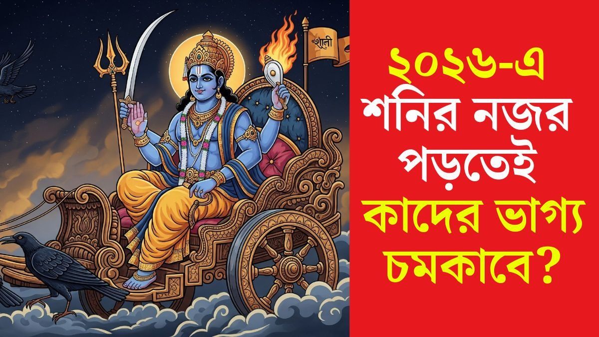 ২০২৬-এ শনির সুনজরে কারা?
