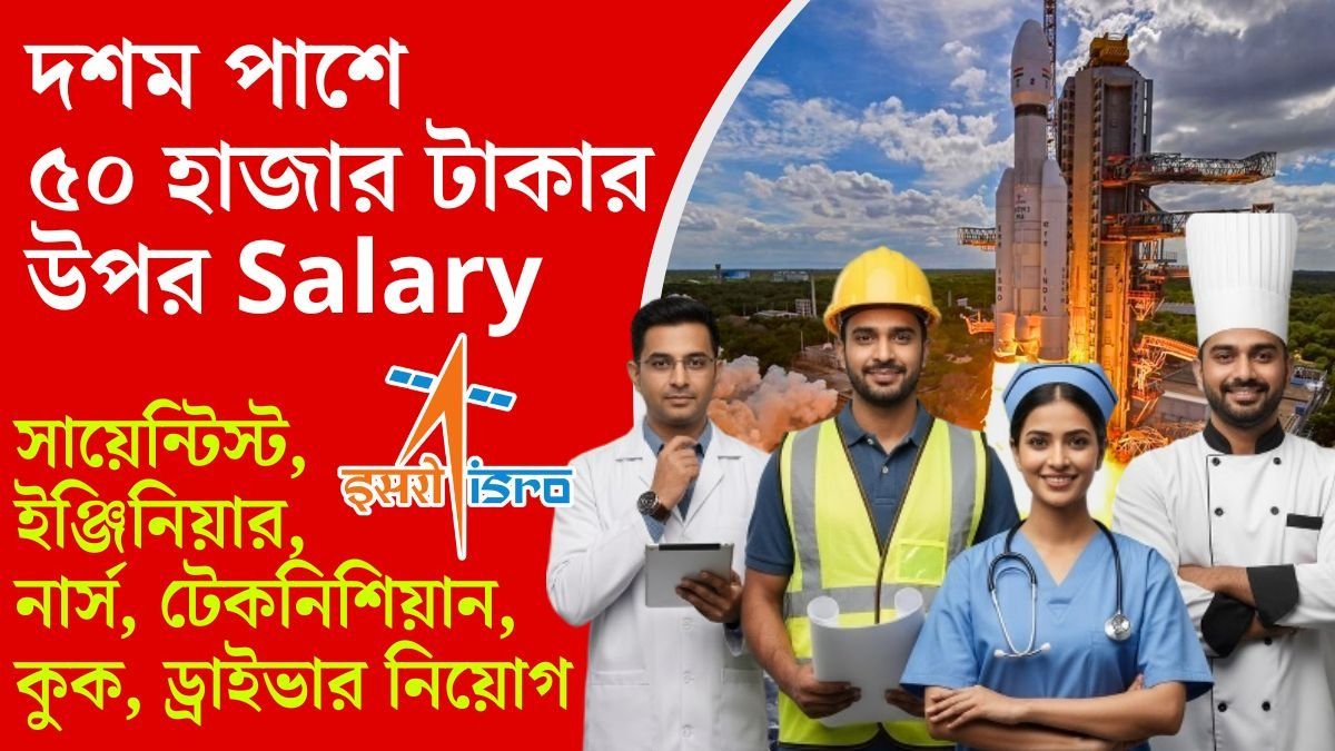 ১৫৭ জন কর্মী নেবে ISRO, দশম পাশ থেকে M.Tech Vacancy, @isro.gov.in