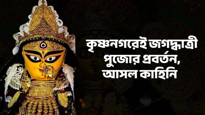 কৃষ্ণনগরের জগদ্ধাত্রী পুজো