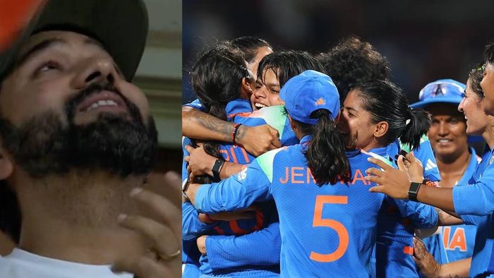 ভারতের মেয়েদের জয়ে কান্না রোহিতের