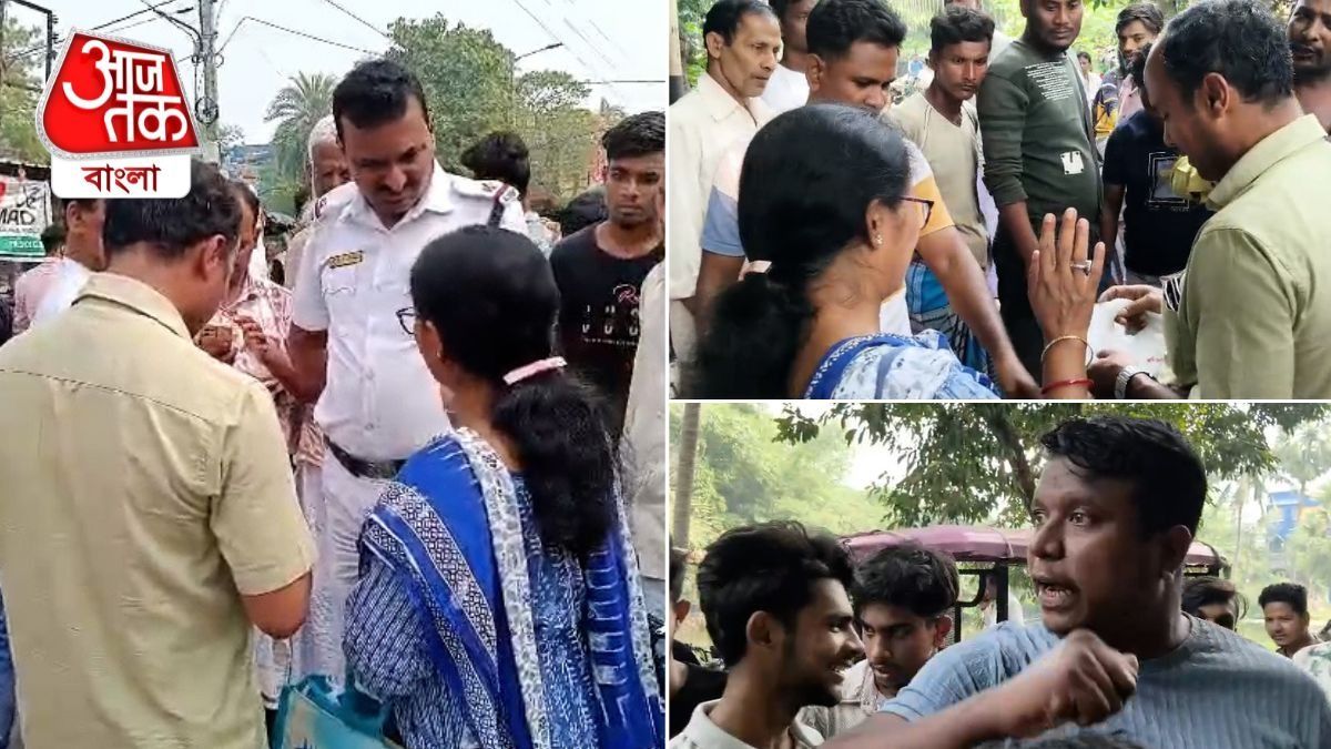 বাগনানে বিক্ষোভের মুখে মহিলা BLO, কাতর আর্জি, 'আমাকে কাজ করতেই হবে'