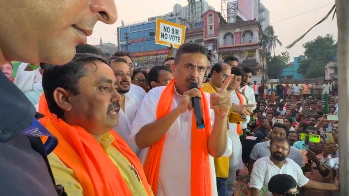 'BLO-কে মারলে BJP-র দায় নেই, কিন্তু ...' সোদপুরে তাত্‍পর্যপূর্ণ হুঁশিয়ারি শুভেন্দুর