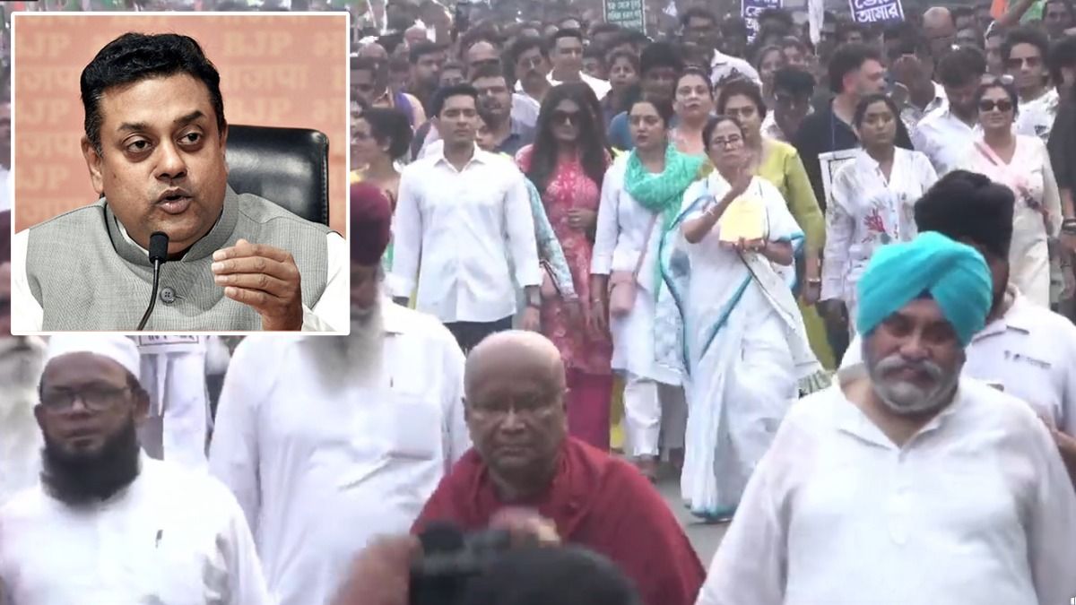 ‘উর্দুভাষী বাংলাদেশি অনুপ্রবেশকারীদের সাহায্য চাইছেন', SIR মিছিল নিয়ে মমতাকে আক্রমণ বিজেপির