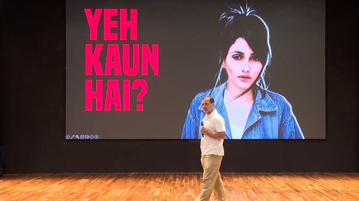 সীমা, সুইটি কারা? হরিয়ানায় ব্রাজিলীয় মডেলের ২২ বার ভোট, রাহুলের 'হাইড্রোজেন বোমা' ফাটল