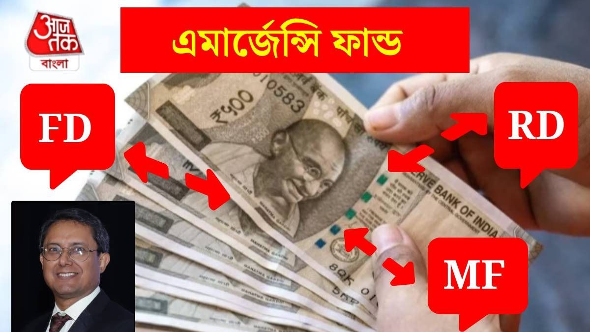 Emergency Fund-এর টাকা FD, RD নাকি মিউচুয়াল ফান্ড, কোথায় রাখবেন? জানালেন বিশেষজ্ঞ