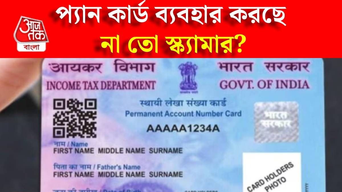 আপনার প্যান কার্ড অন্য কেউ ব্যবহার করছে না তো? ঘরে বসেই দেখুন