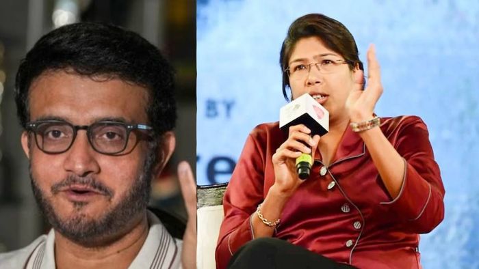 সৌরভ গঙ্গোপাধ্যায় ও ঝুলন গোস্বামী