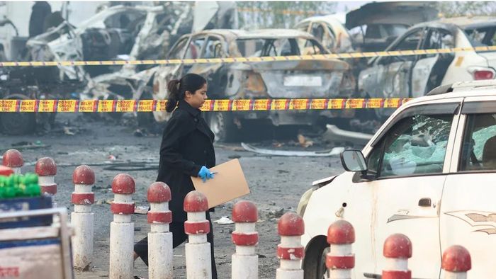 দিল্লির ঘটনাস্থলে ফরেনসিক।-ফাইল ছবি