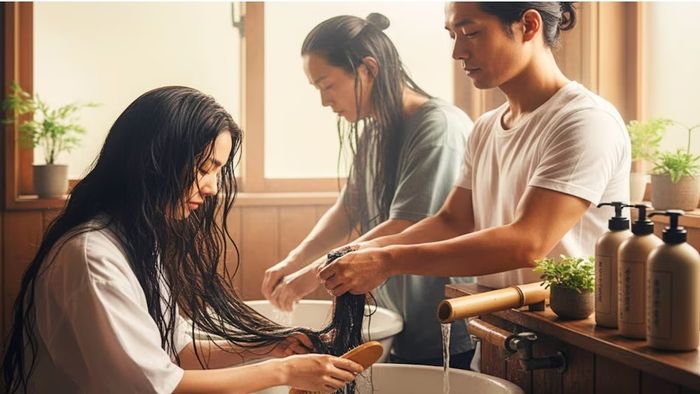 জাপানি চুলের যত্নের পদ্ধতি।-প্রতীকী ছবি
