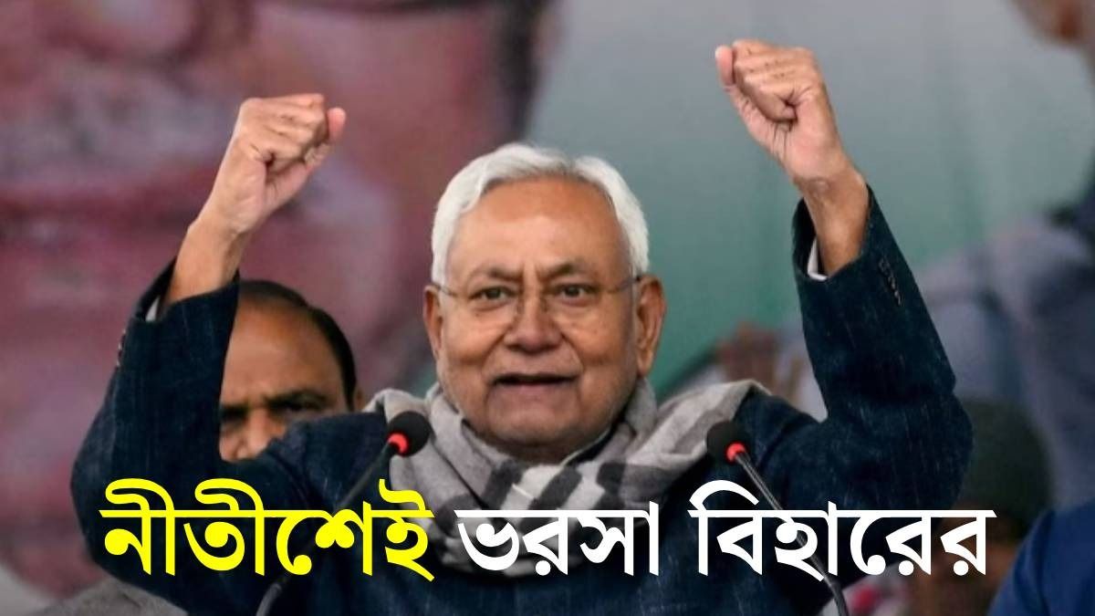 বিহারে '১০ বার, নীতীশ কুমার', বিরোধীরা ধুয়েমুছে সাফ, এগিয়েই চলেছে NDA