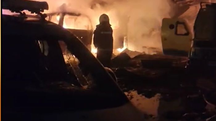 নওগাম থানায় বিস্ফোরণ