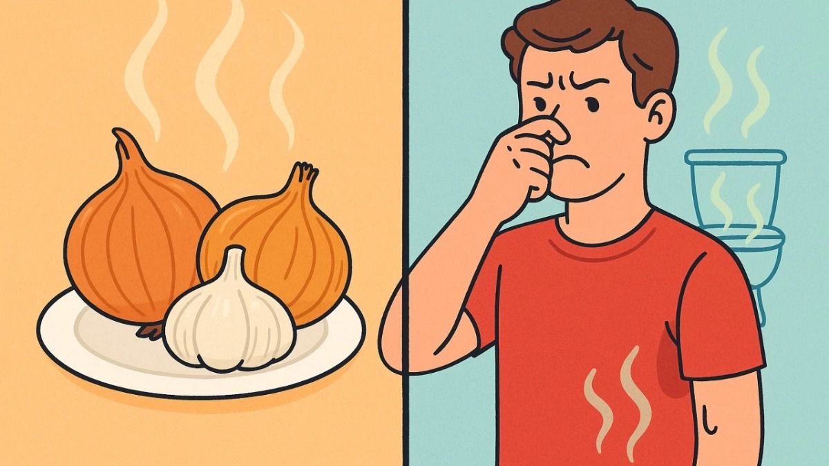 প্রস্রাব থেকে পেঁয়াজ-রসুনের মতো গন্ধ বেরচ্ছে? কারণ জেনে নিন 