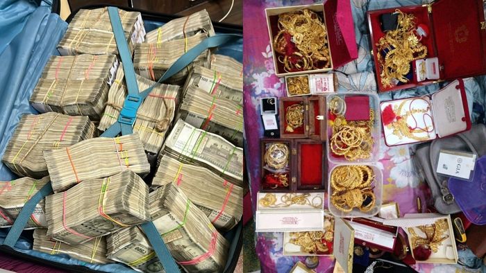 উদ্ধার প্রচুর টাকা ও সোনা