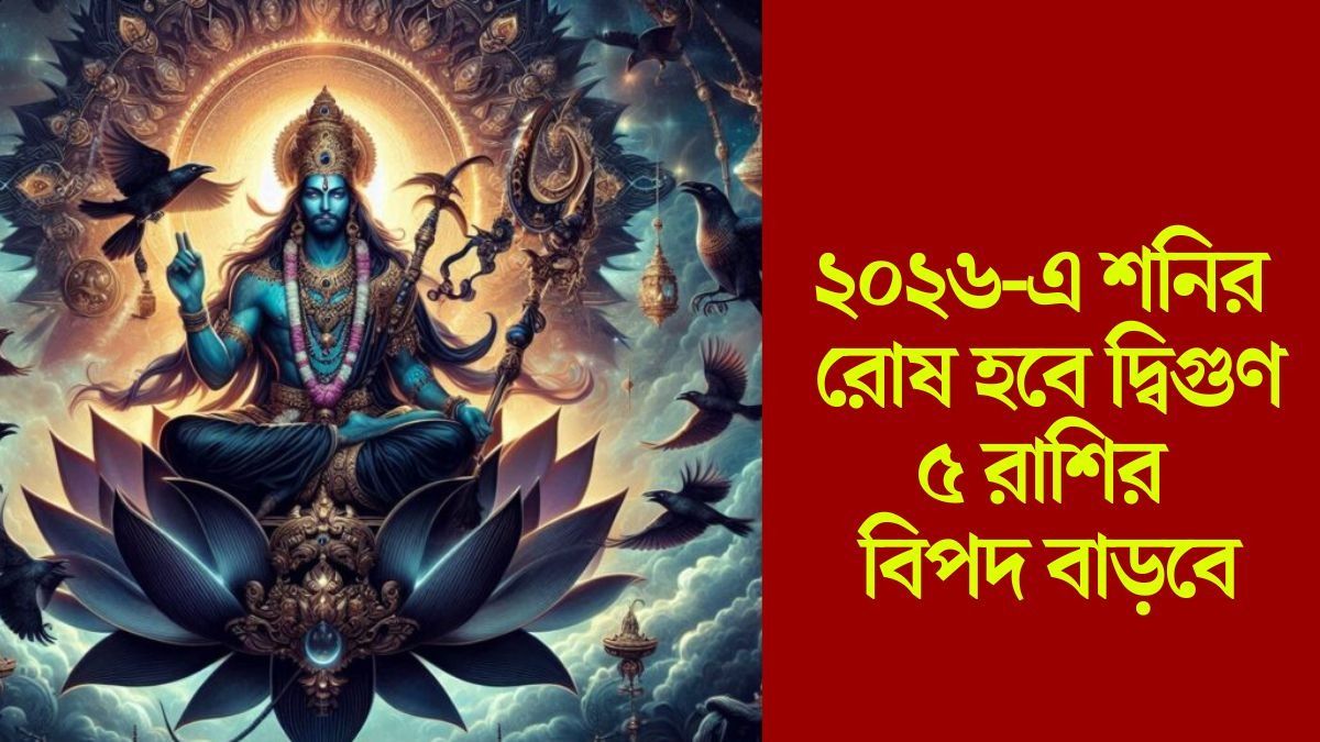 শনির তাণ্ডবে ৫ রাশির জীবনে দুর্ভোগ