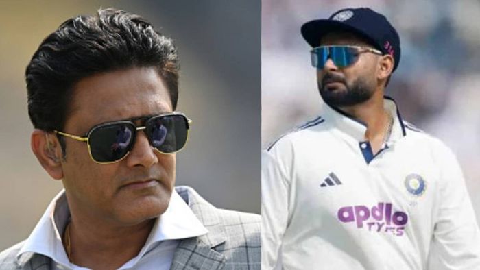 অনিল কুম্বলে ও ঋষভ পন্ত