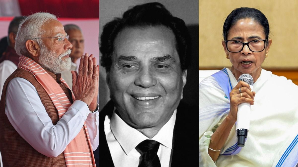  'যুগের অবসান...' ধর্মেন্দ্র স্মরণ মোদীর, শোকজ্ঞাপন করলেন মমতাও