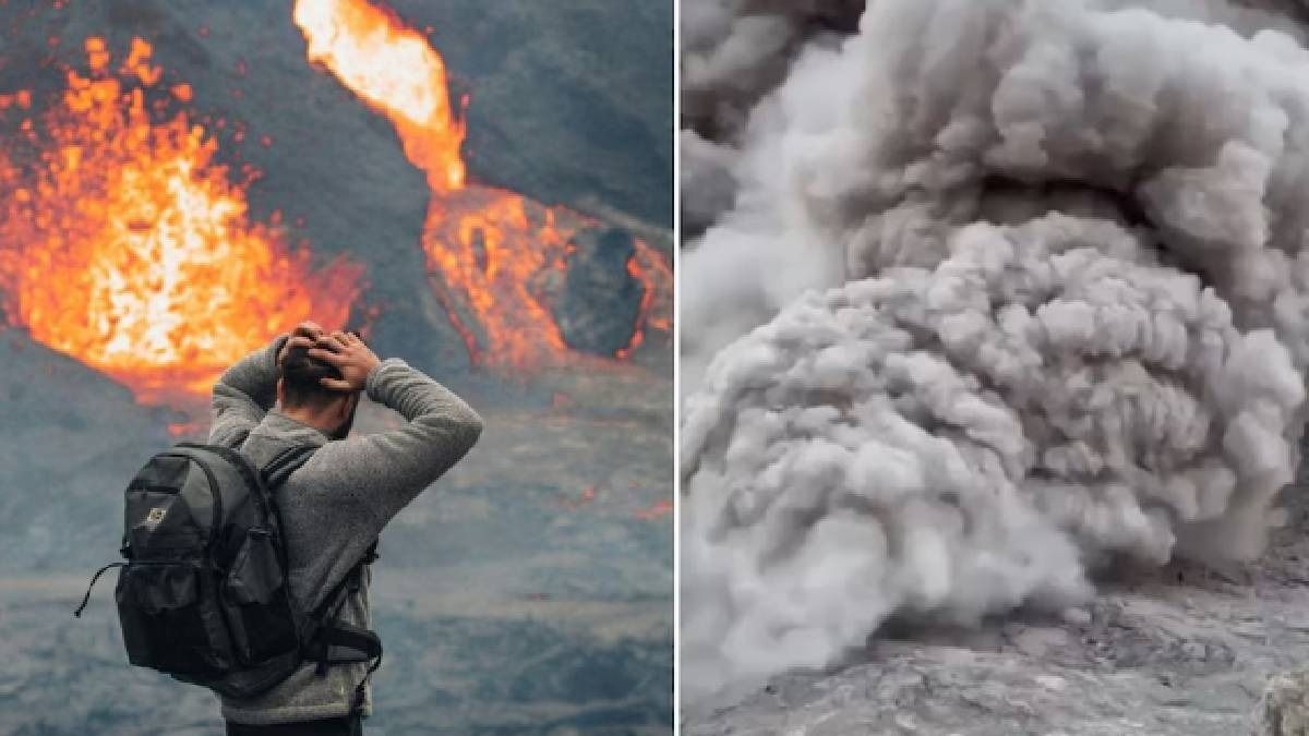 ইথিওপিয়ার আগ্নেয়গিরির ছাই