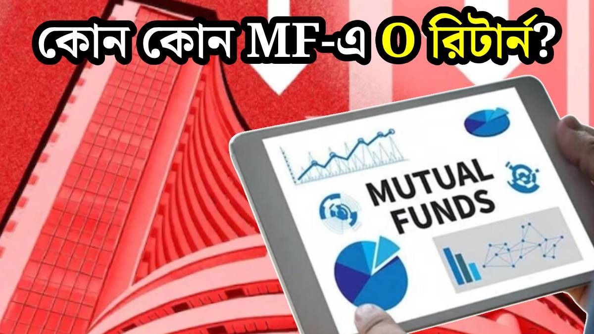 গত ১ বছরে 'শূন্য' রিটার্ন ১৮ মিউচুয়াল ফান্ডের, ডুবেছে লক্ষ কোটি টাকা