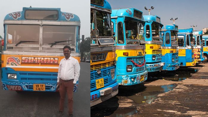 পুরোনো বাসগুলিকে পারমিট দিচ্ছে পরিবহণ দফতর।-ফাইল ছবি